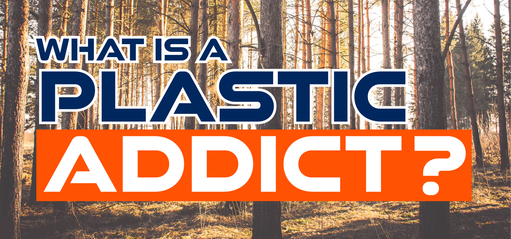 What is a plastic addict? Throw it, catch it, recycle it!