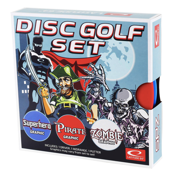 Latitude 64 SPZ Disc Golf Set (includes 3 discs)