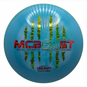 Discraft Paul McBeth ESP Vulture McBeast 6x